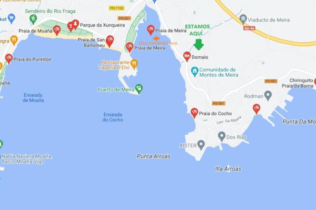 庞特维德拉Casa Da Moureira公寓 外观 照片